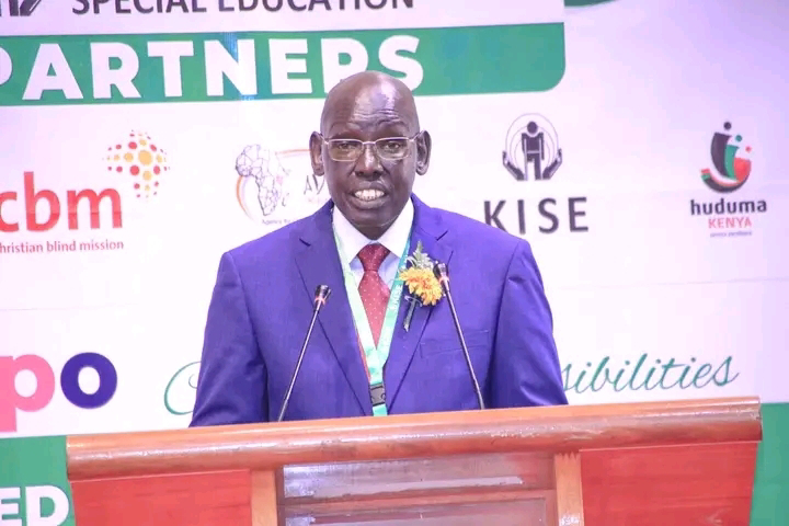 Basic-Education-Principal-Secretary-Dr.-Belio-Kipsang-speaking-during-KISE-Expo-2024-at-Kasarani-Nairobi